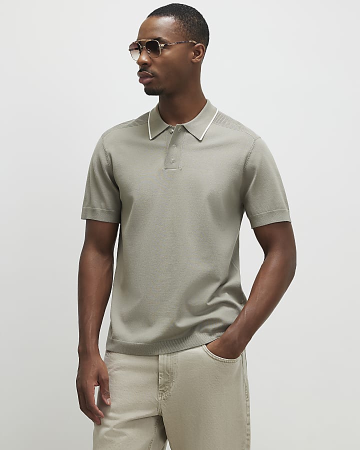 Green Slim Fit Polo Shirt