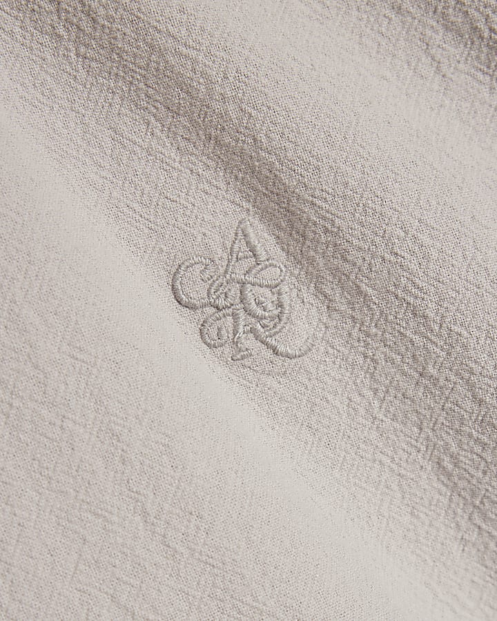 Grey Regular Fit Shirt