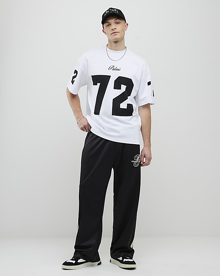 White Oversized Fit Palais 72 T-Shirt