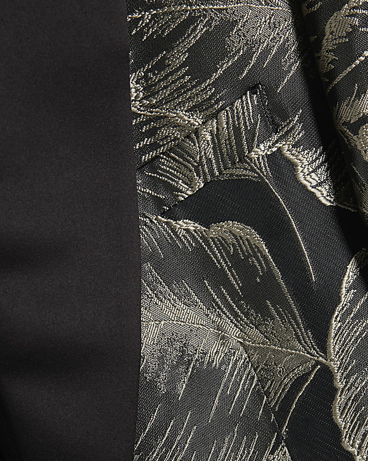 Gold Palm Leaf Jacket