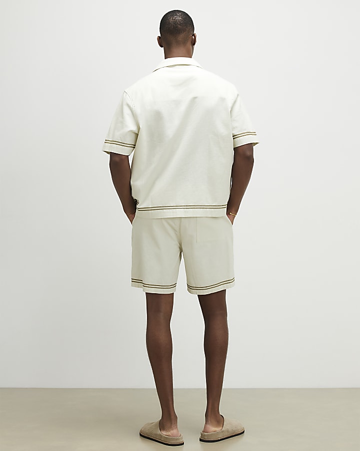 Green Palm Tree Shorts