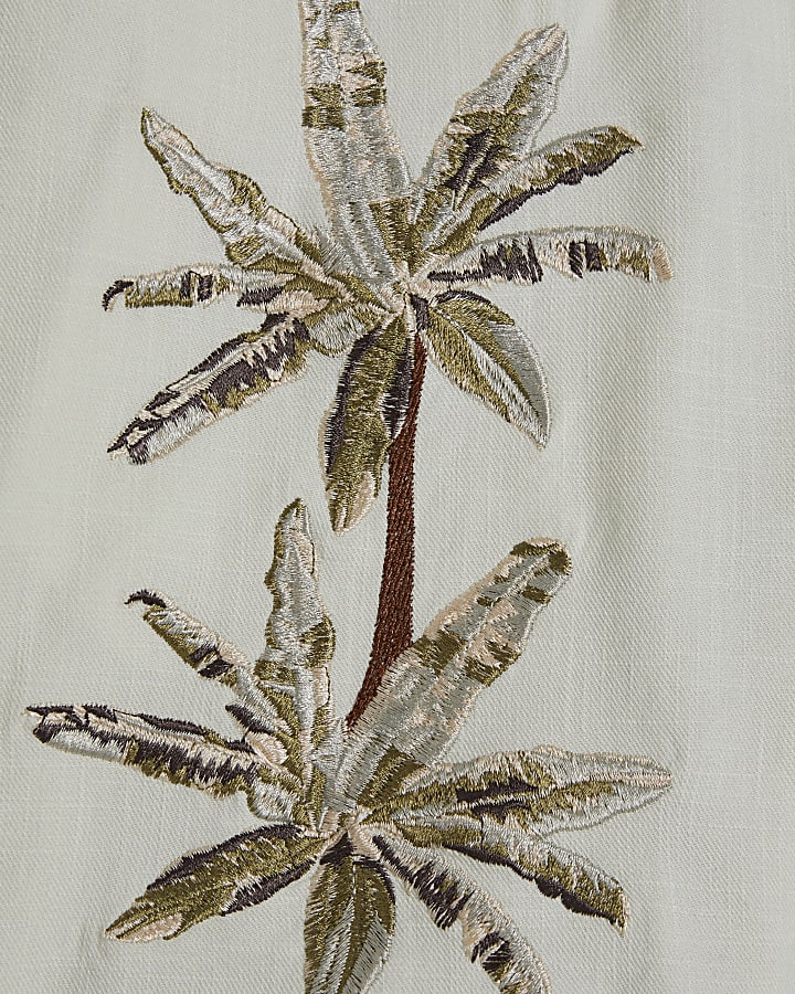 Green Palm Tree Shorts