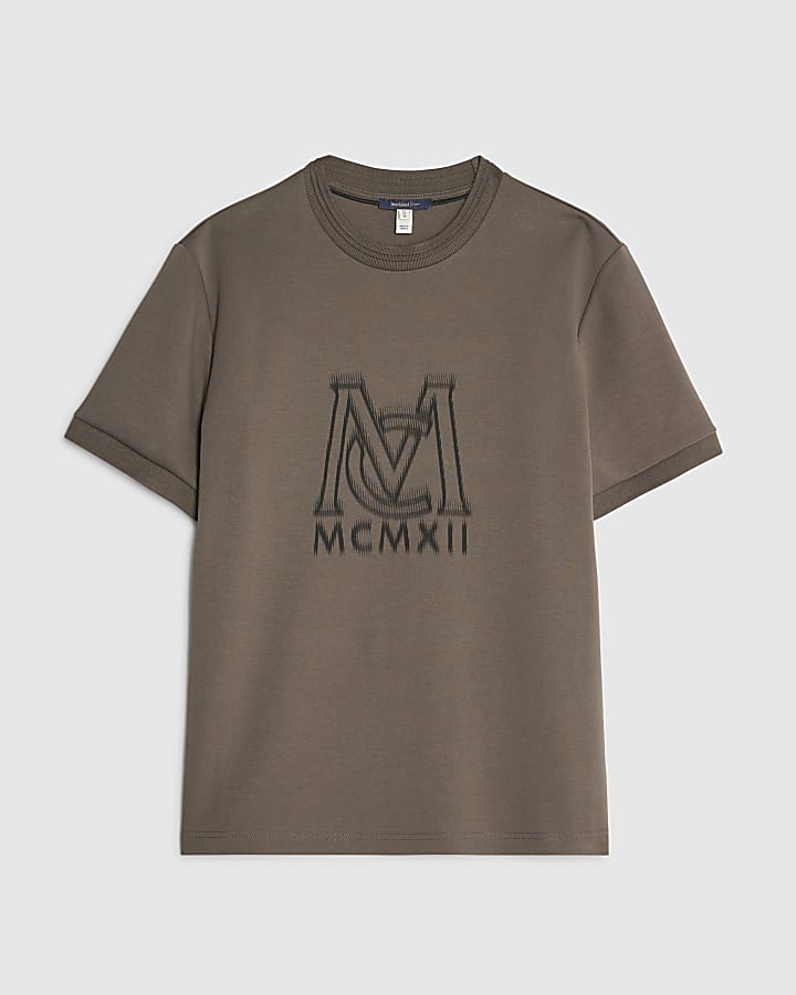 Khaki Slim Fit MCMXII T-Shirt