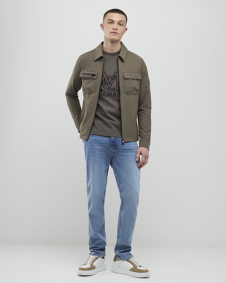 Khaki Slim Fit MCMXII T-Shirt