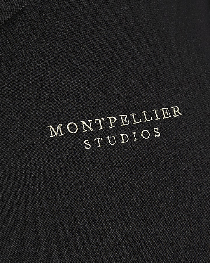 Black Regular Fit Montpellier Studios Shirt