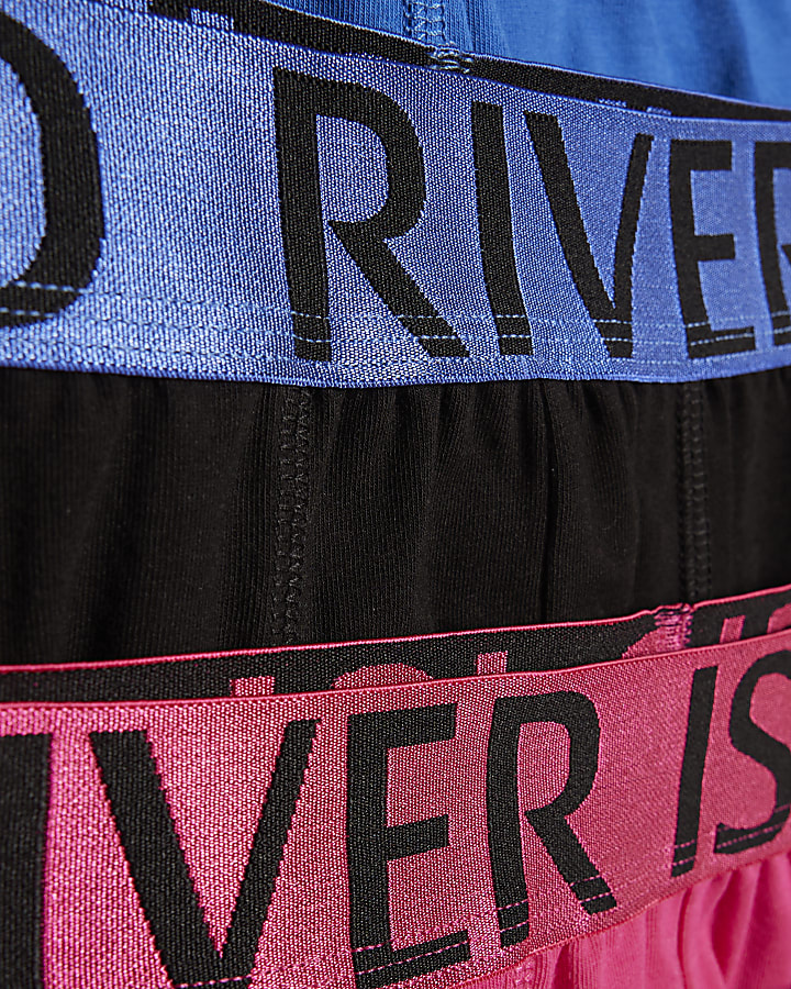 Black Pack Of 5 Trunks