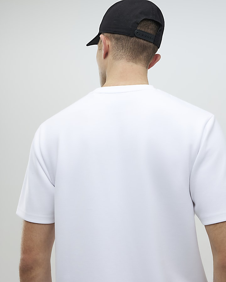 White Slim Fit T-Shirt