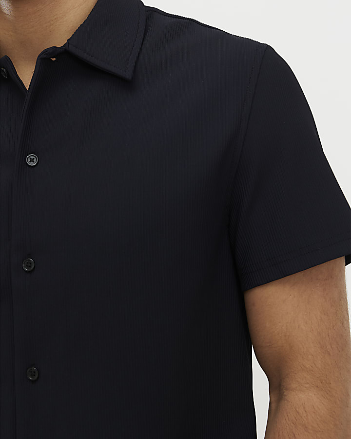 Black Muscle Fit Shirt