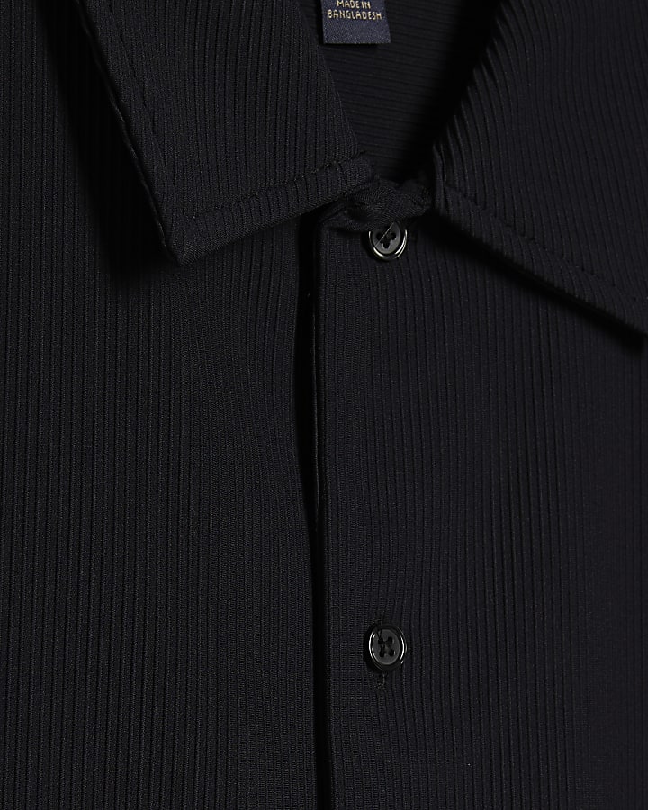 Black Muscle Fit Shirt