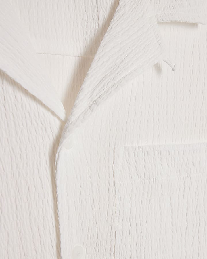 White Regular Fit Shirt