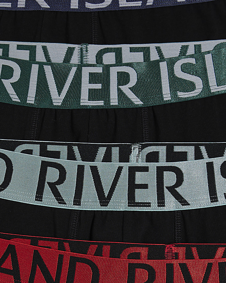 Black Pack Of 5 Trunks