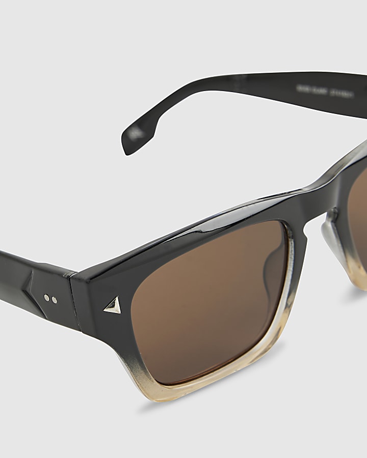 Black Ombre Wayfarer Sunglasses