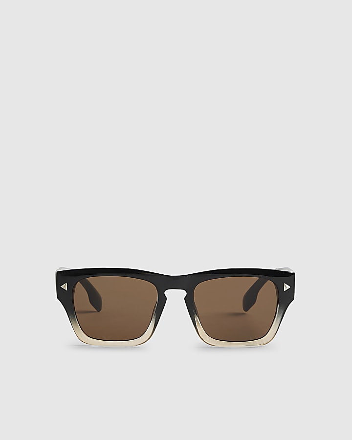 Black Ombre Wayfarer Sunglasses