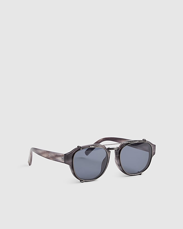 Tortoise Navigator Sandwich Sunglasses