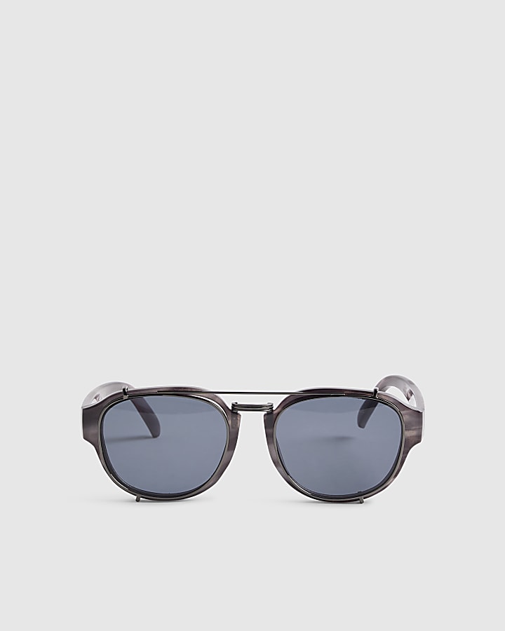 Tortoise Navigator Sandwich Sunglasses