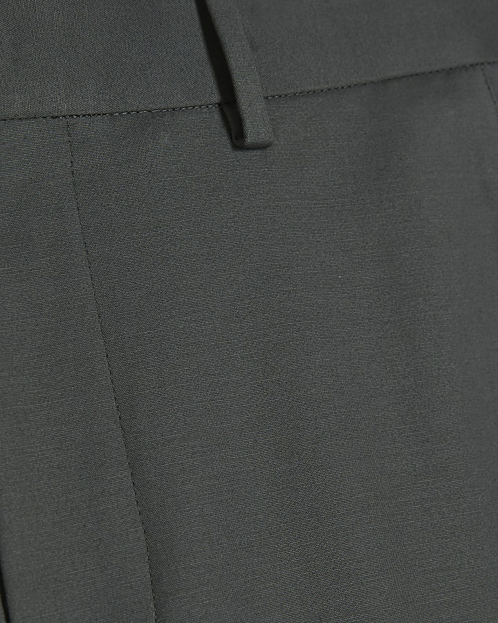 Khaki Slim Fit Stretch Chino Trousers