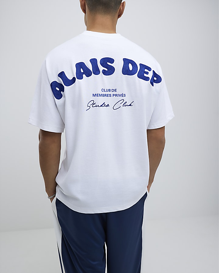 White Oversized Fit Palais Dept T-Shirt