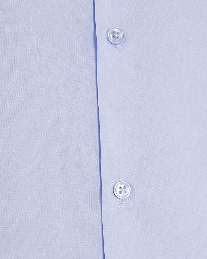 Blue Slim Fit Shirt