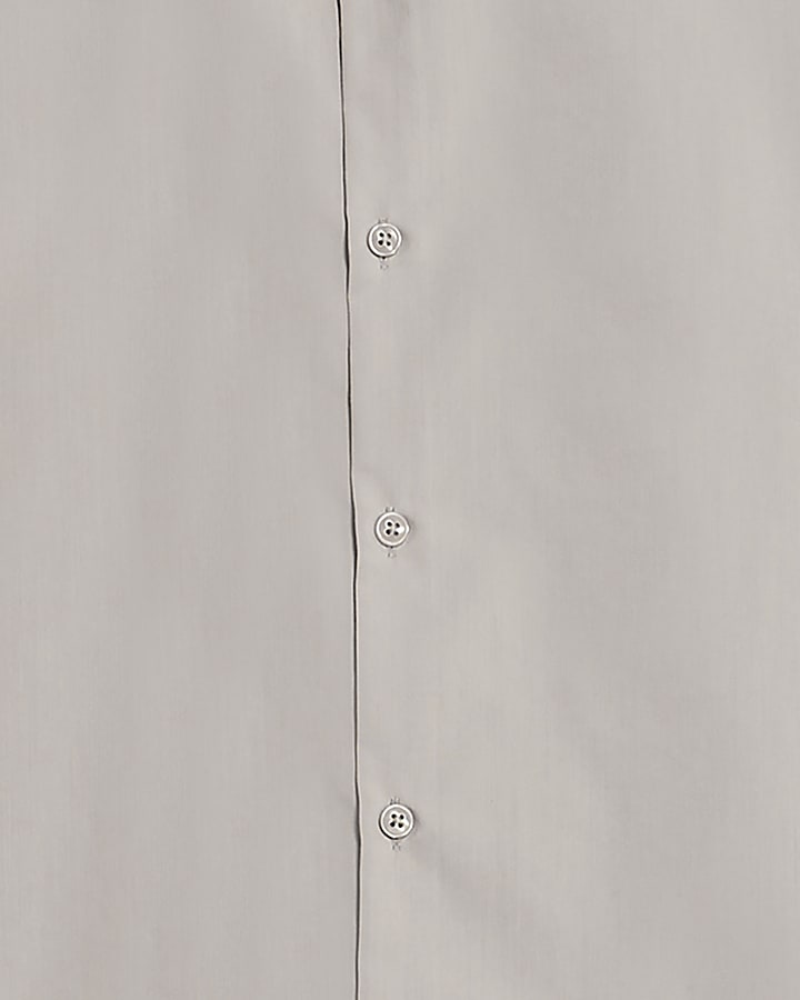 Beige Slim Fit Shirt