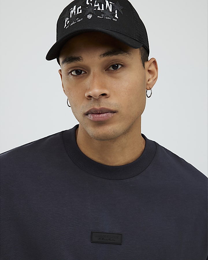 Grey Oversized Fit Luminis Studios T-Shirt