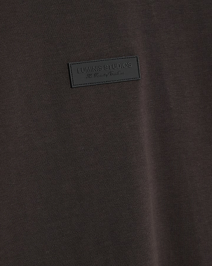 Brown Oversized Fit Luminis Studios T-Shirt