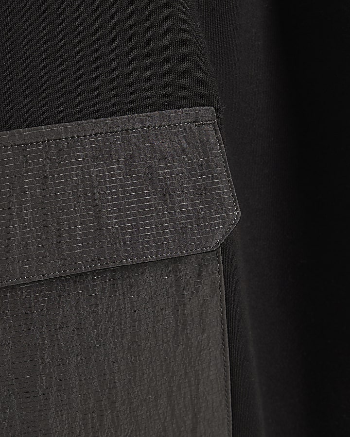 Black Slim Fit Luminus Joggers