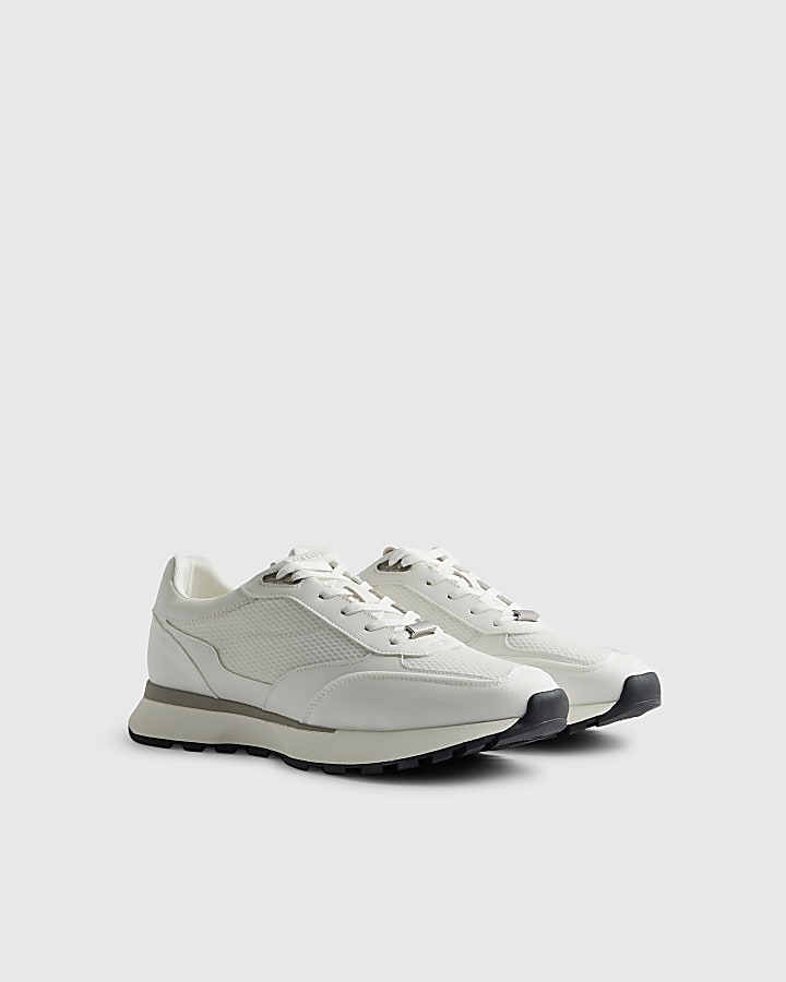 White Runner Trainers