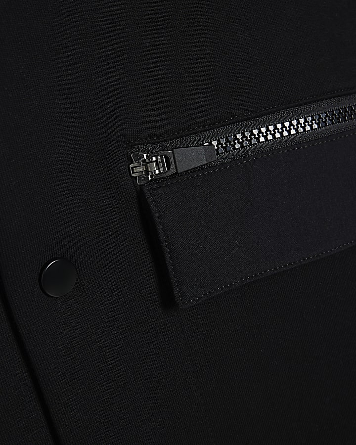 Black Regular Fit Premium Short Sleeve Shirt