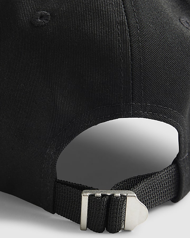 Black RXR Rubberised Badge Cap