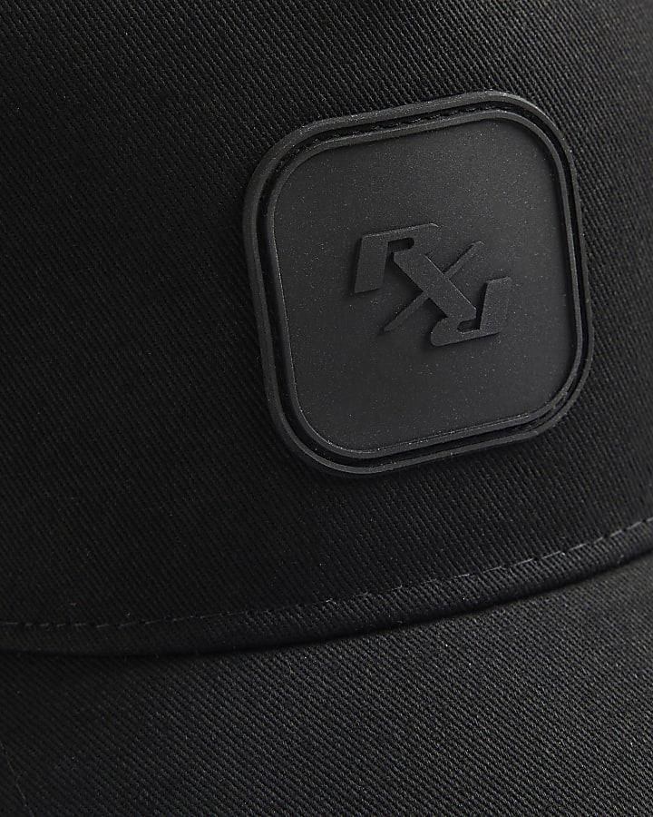 Black RXR Rubberised Badge Cap