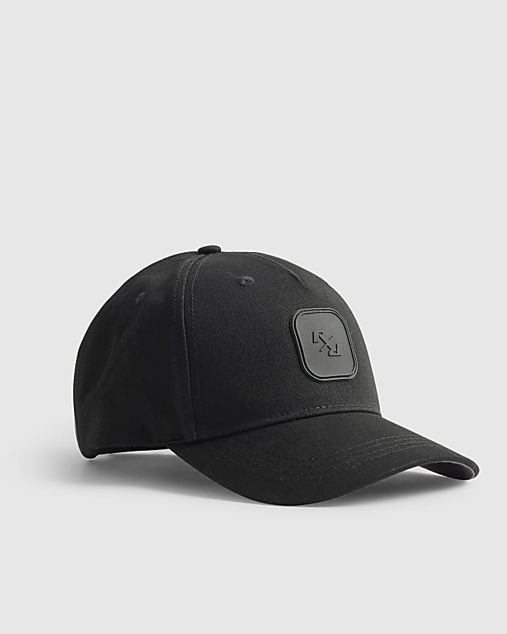 Black RXR Rubberised Badge Cap