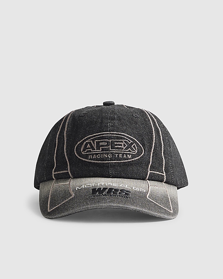 Grey Motocross Cap