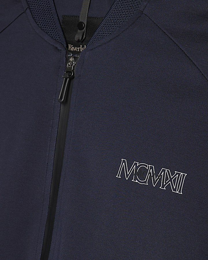Navy MCMXII Bomber Jacket