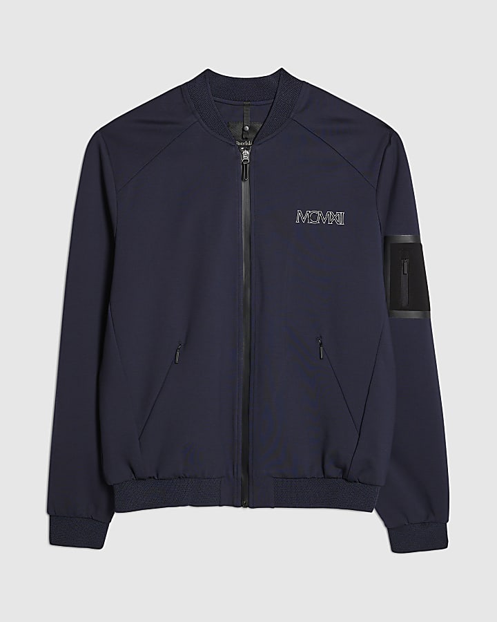 Navy MCMXII Bomber Jacket