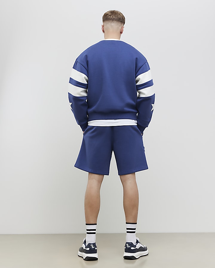 Navy Jort Fit Mont Prix Shorts