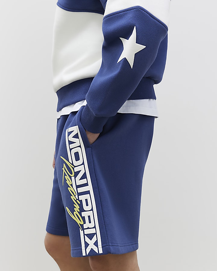 Navy Jort Fit Mont Prix Shorts