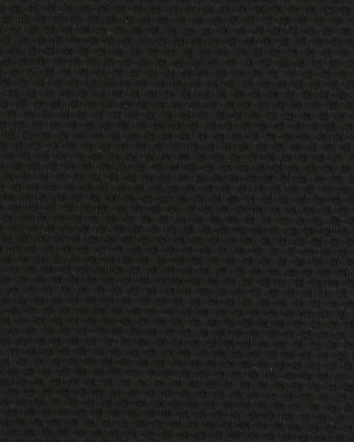 Black Slim Fit Textured T-Shirt