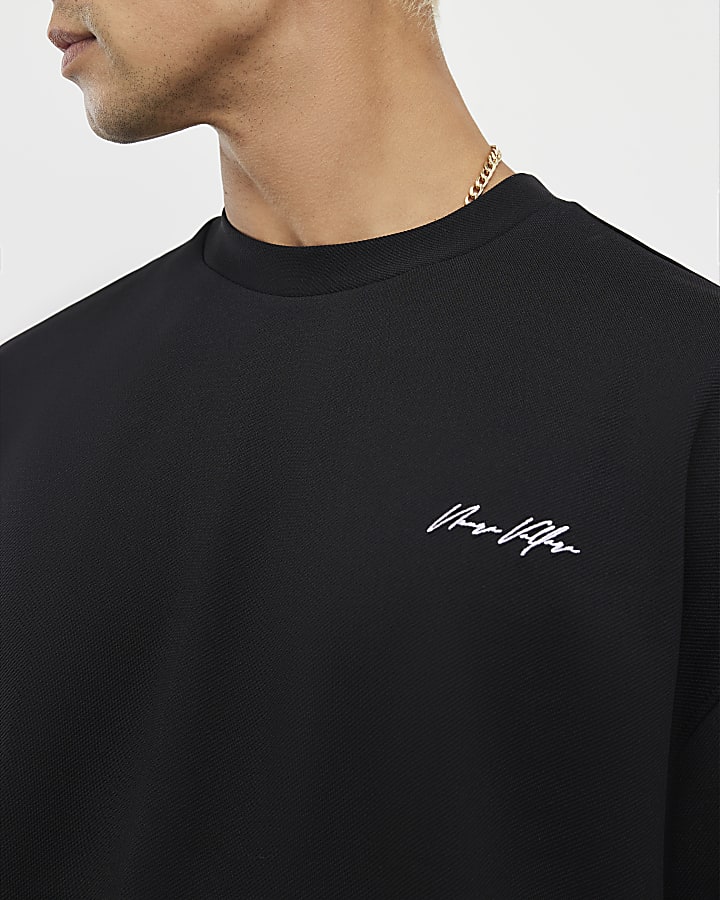 Black Oversized Fit T-Shirt