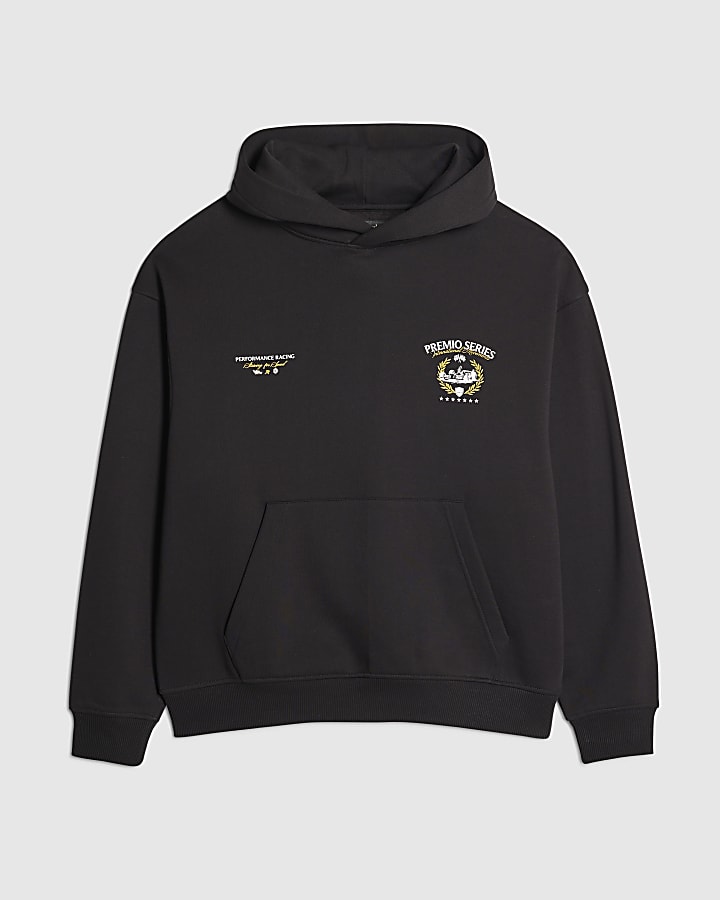 Black Premio Series Racing Hoodie