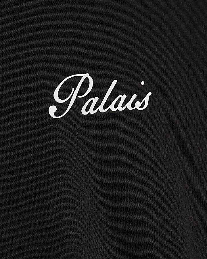 Black Oversized Fit Palais T-Shirt