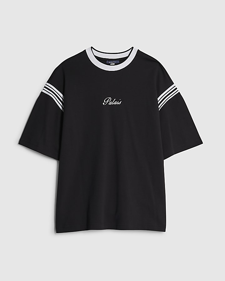 Black Oversized Fit Palais T-Shirt