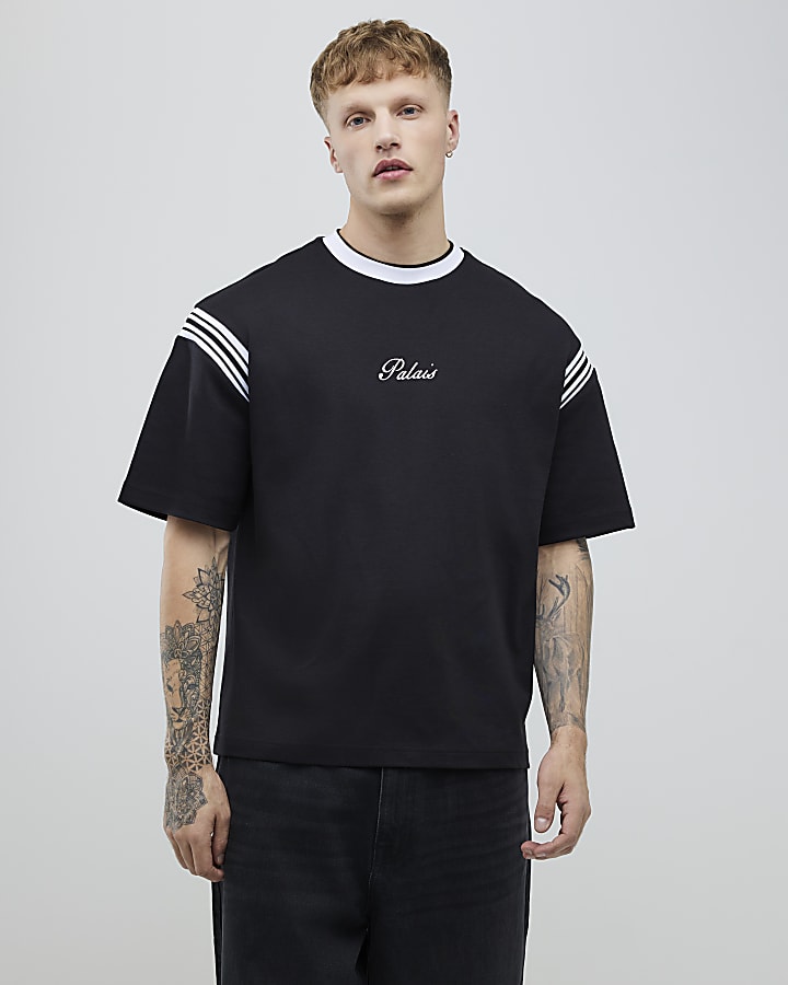 Black Oversized Fit Palais T-Shirt