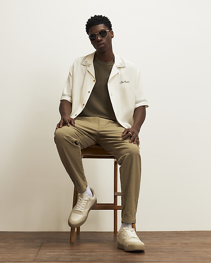 Green Slim Fit Joggers