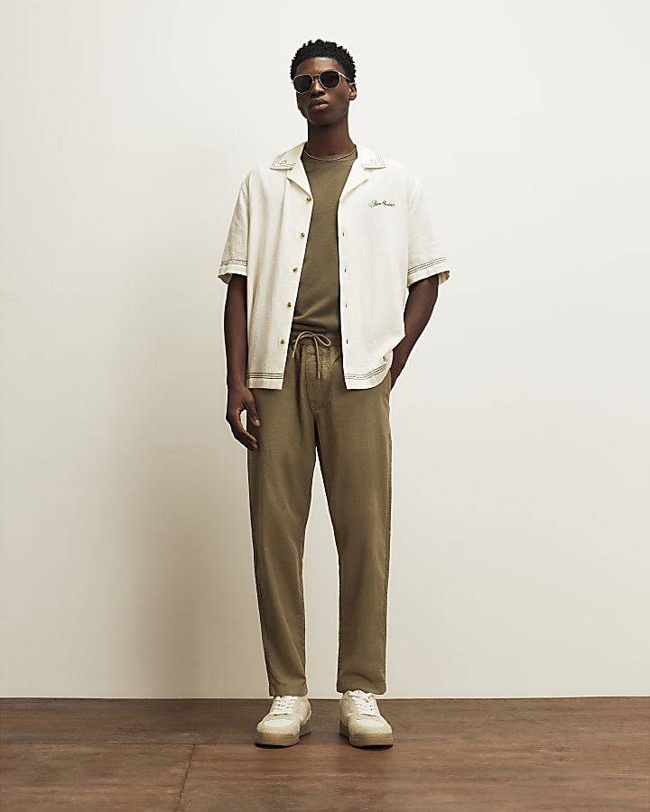 Green Slim Fit Joggers