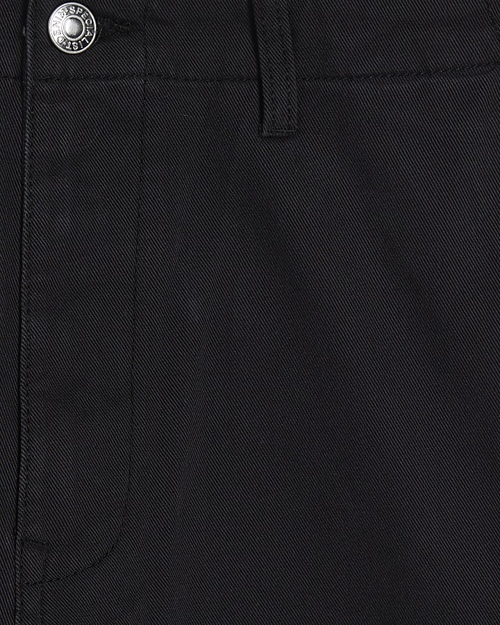 Black Relaxed Fit Trousers