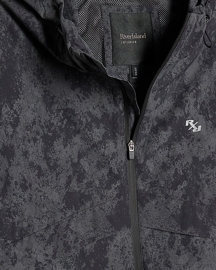 Green Camouflage Athleisure RXR Hooded Jacket