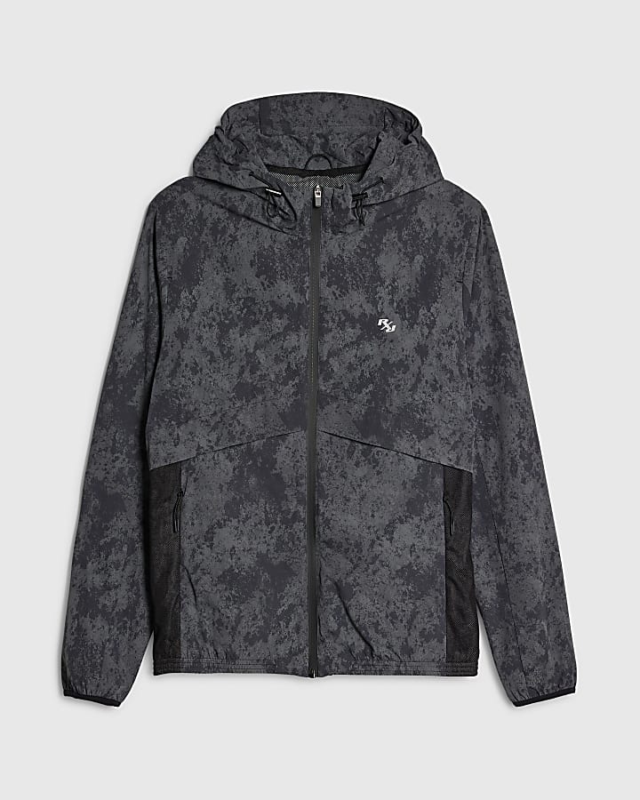 Green Camouflage Athleisure RXR Hooded Jacket