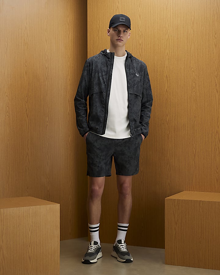 Green Camouflage Athleisure RXR Hooded Jacket