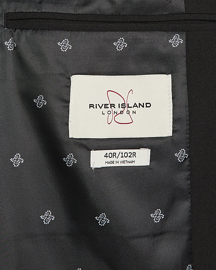 Black Slim Fit Suit Jacket