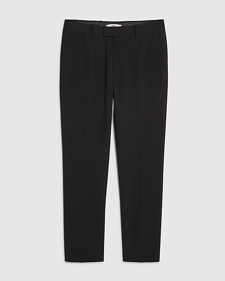 Black Slim Fit Suit Trousers
